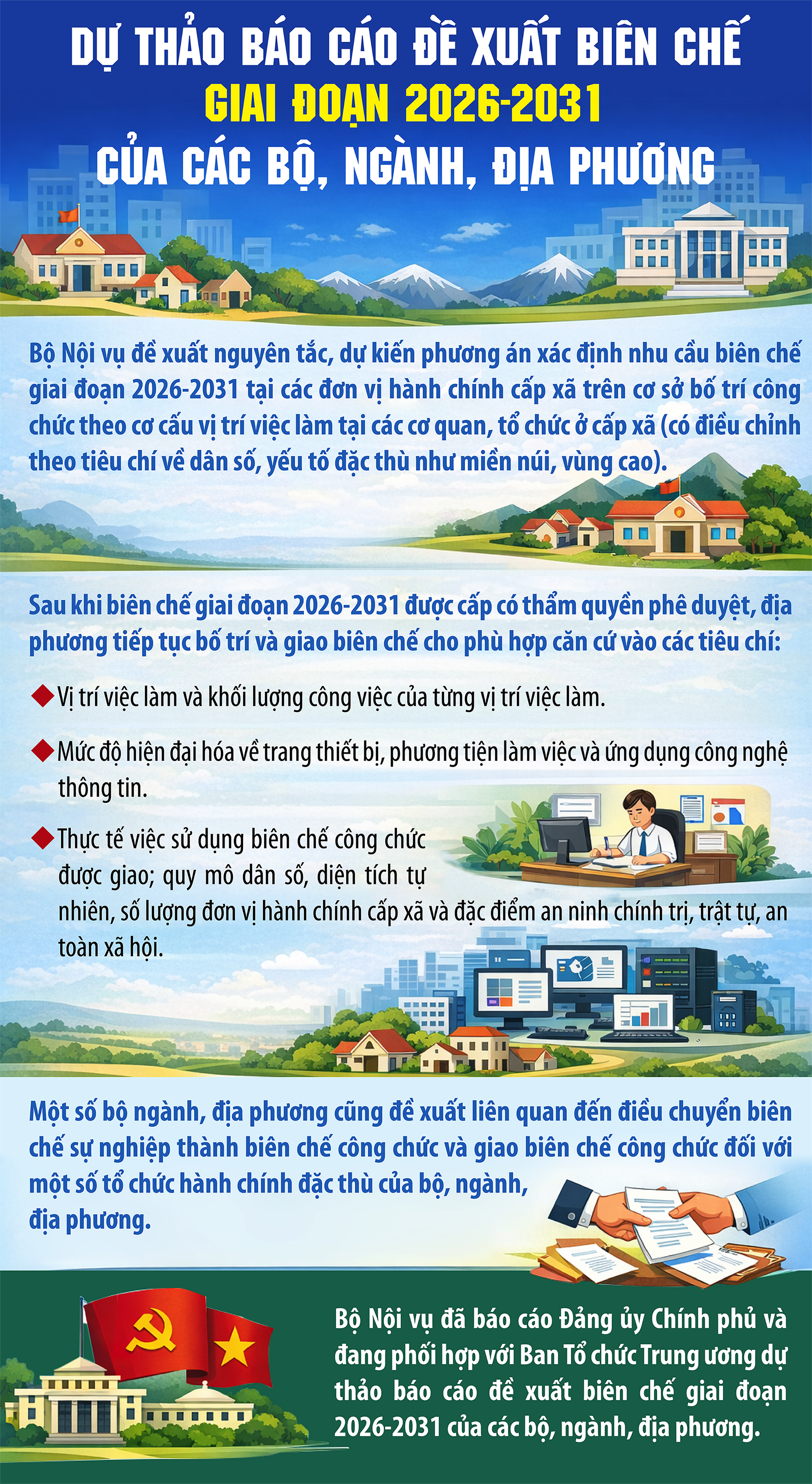 Tiêu chí phân bổ biên chế 5 năm tới- Ảnh 1.