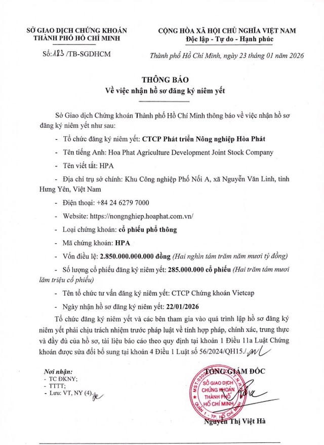 285 triệu cổ phiếu HPA chuẩn bị chào sàn Hose- Ảnh 2. 285 triệu cổ phiếu HPA chuẩn bị chào sàn Hose- Ảnh 2.