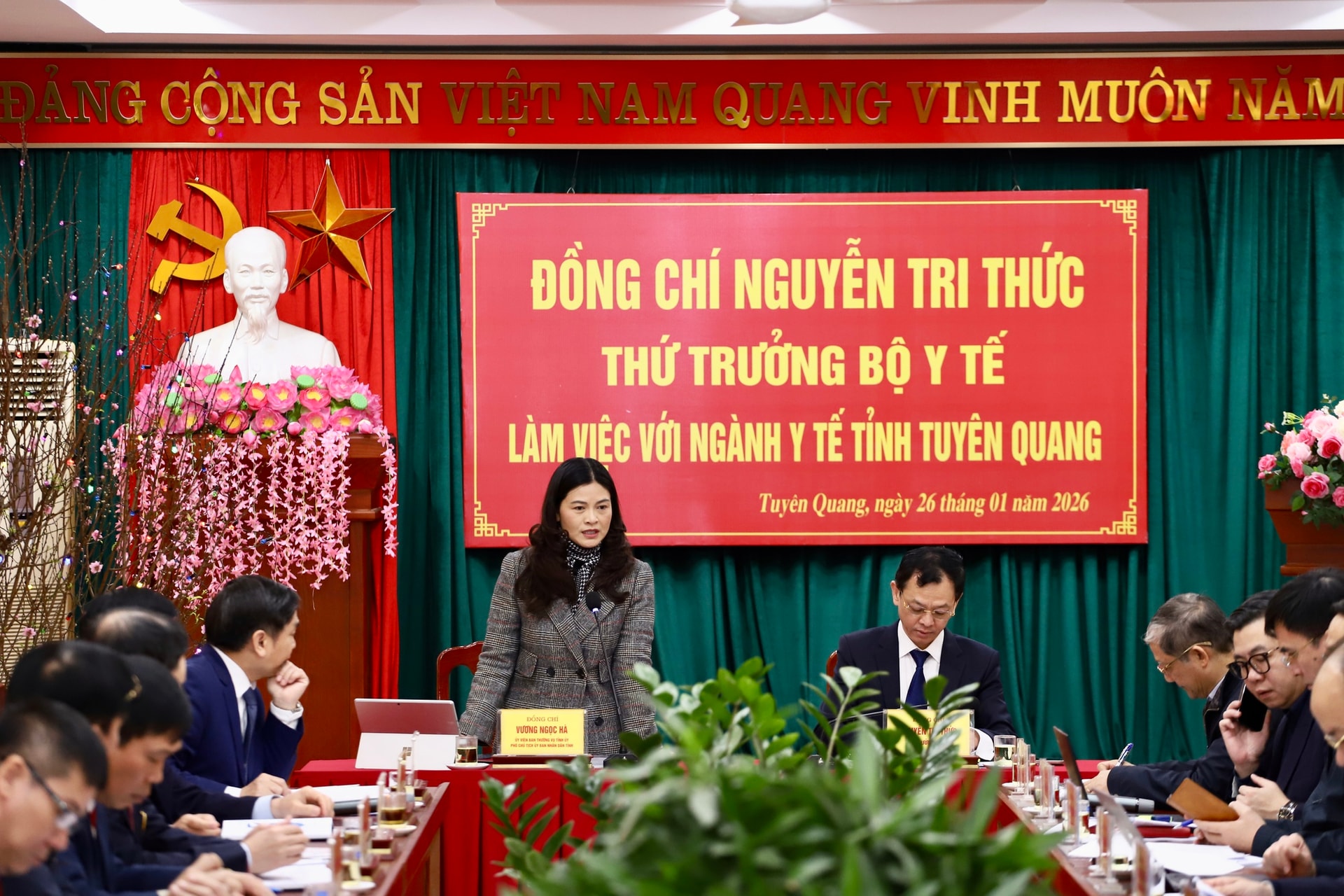 Bộ Y tế làm việc với tỉnh Tuyên Quang về công tác phát triển nhân lực Trạm Y tế cấp xã- Ảnh 4.