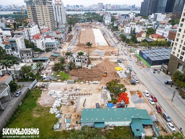 Đường trung tâm phường Tây Hồ kết nối Nhà hát Ngọc Trai sau 1 năm thi công- Ảnh 2.