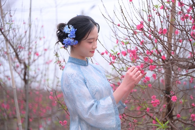 Sắc Xuân tràn ngập, giới trẻ rủ nhau đi chụp ảnh Tết 2026 sớm- Ảnh 1.