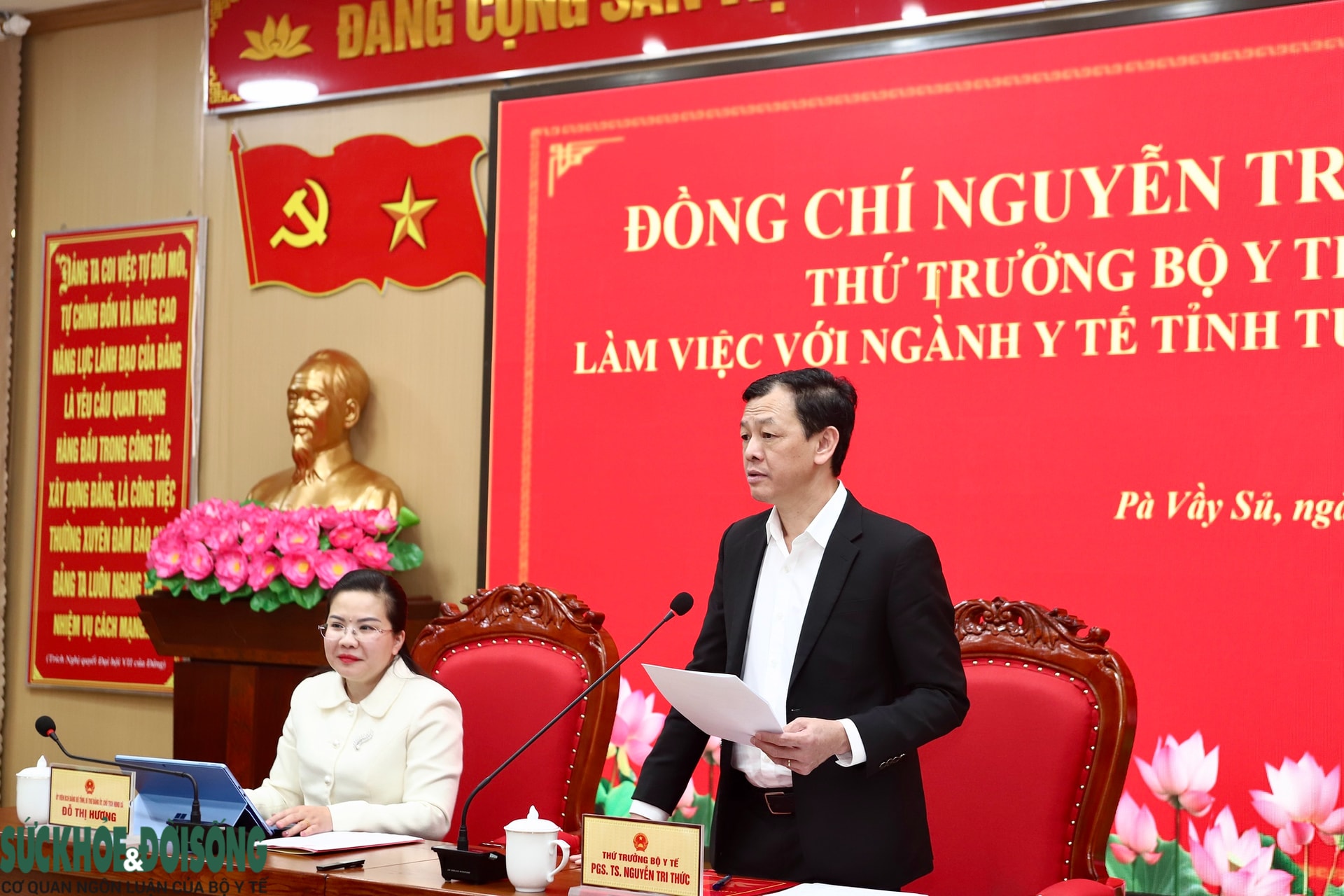 Thứ trưởng Bộ Y tế về xã biên giới Pà Vầy Sủ, lắng nghe thực tiễn y tế cơ sở- Ảnh 5.