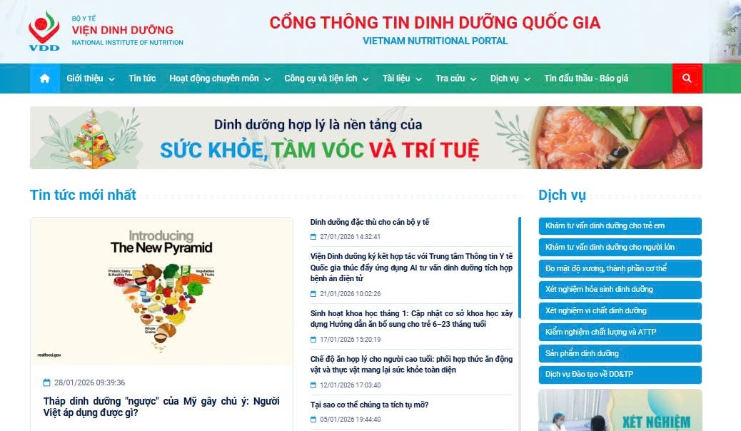 Viện Dinh dưỡng ra mắt nền tảng thông tin số, thúc đẩy dinh dưỡng lành mạnh, bền vững- Ảnh 4.