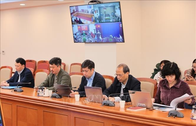 Hội nghị Báo cáo viên Trung ương toàn quốc thông báo nhanh kết quả Đại hội XIV của Đảng- Ảnh 9.