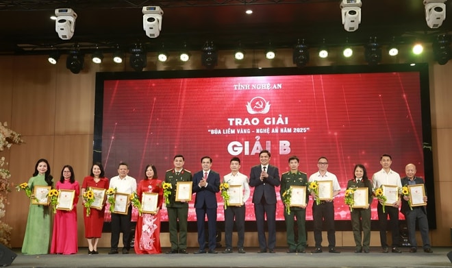 Nghệ An: Báo chí phải là 'ngọn cờ dẫn dắt', lan tỏa khát vọng phát triển- Ảnh 5.