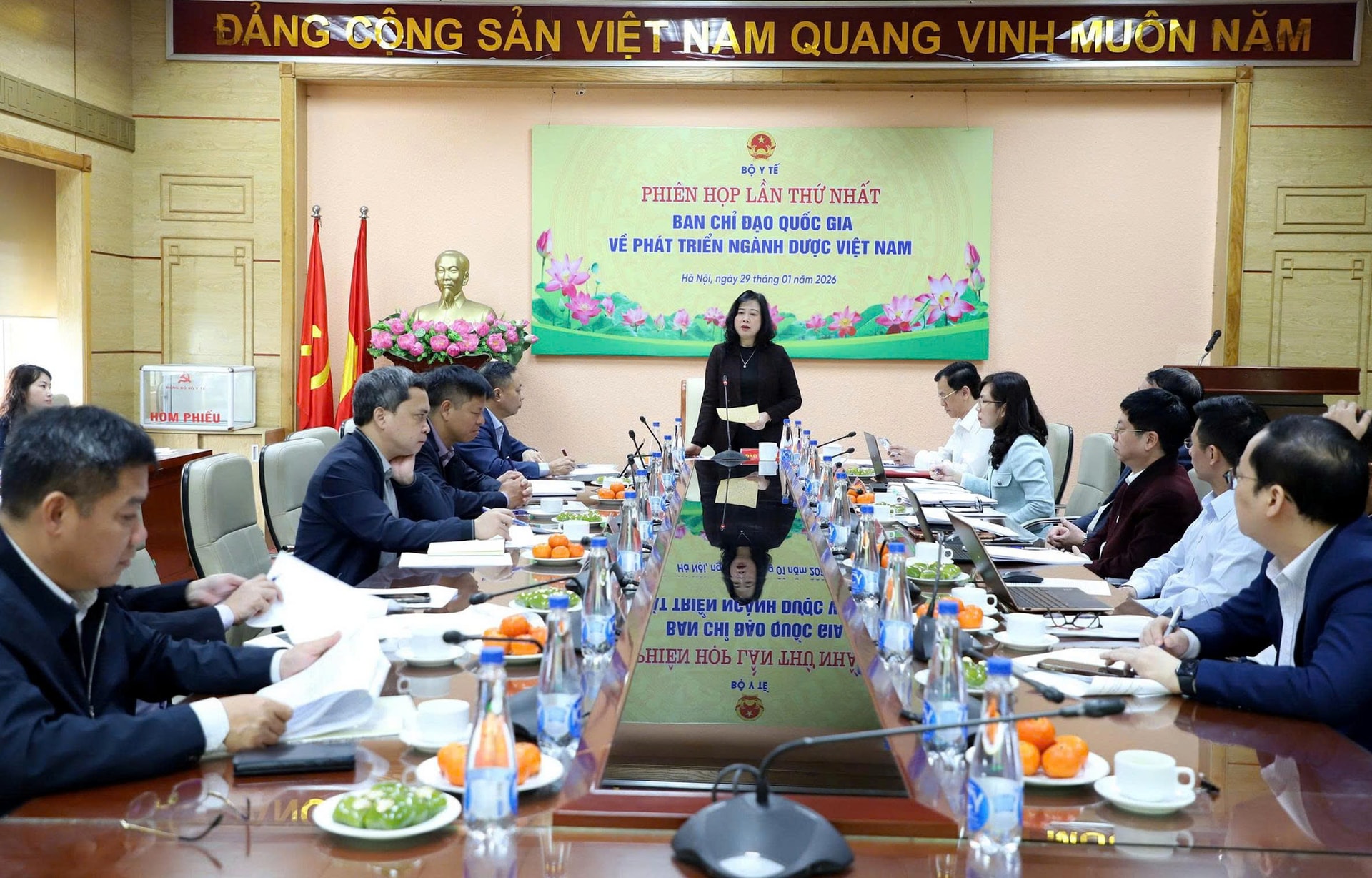 Phiên họp lần thứ nhất Ban chỉ đạo Quốc gia về phát triển ngành Dược Việt Nam- Ảnh 1.