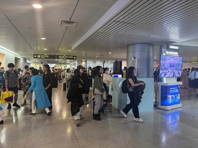 TPHCM tăng cường phòng bệnh do virus Nipah ngay từ cảng hàng không quốc tế Tân Sơn Nhất- Ảnh 1.