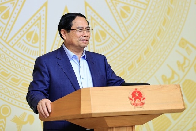 Thủ tướng phát động phong trào thi đua đổi mới sáng tạo, chuyển đổi số, chuyển đổi xanh- Ảnh 1. Thủ tướng phát động phong trào thi đua đổi mới sáng tạo, chuyển đổi số, chuyển đổi xanh- Ảnh 1.