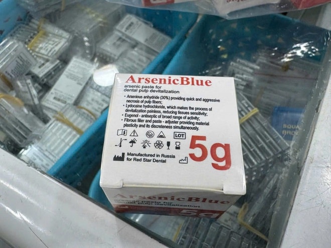Cảnh báo từ vụ buôn bán trái phép thạch tín trắng trong nha khoa- Ảnh 2. Cảnh báo từ vụ buôn bán trái phép thạch tín trắng trong nha khoa- Ảnh 2.
