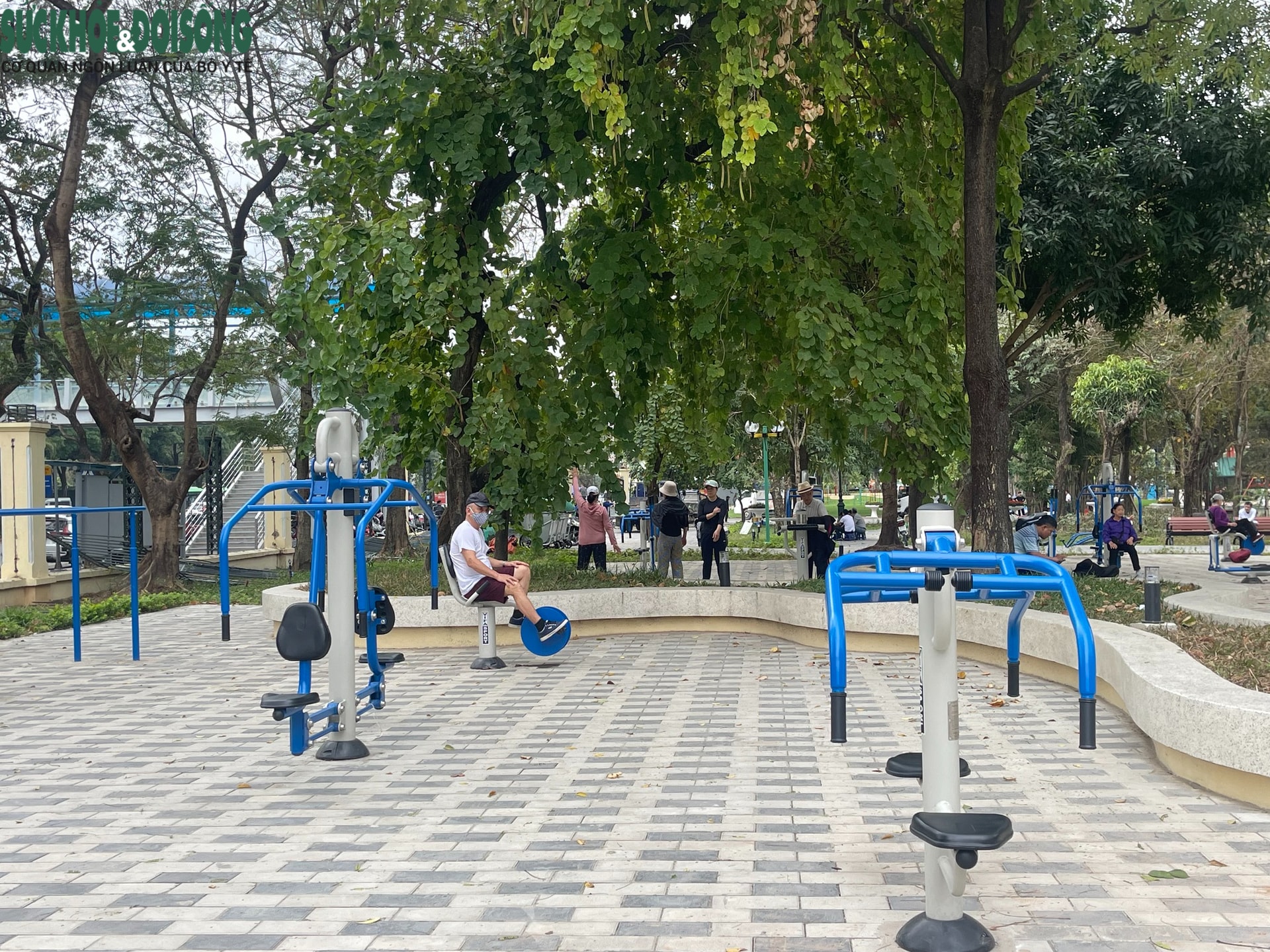 Cận cảnh diện mạo mới của Công viên Nghĩa Đô, Hà Nội- Ảnh 9. Cận cảnh diện mạo mới của Công viên Nghĩa Đô, Hà Nội- Ảnh 9.