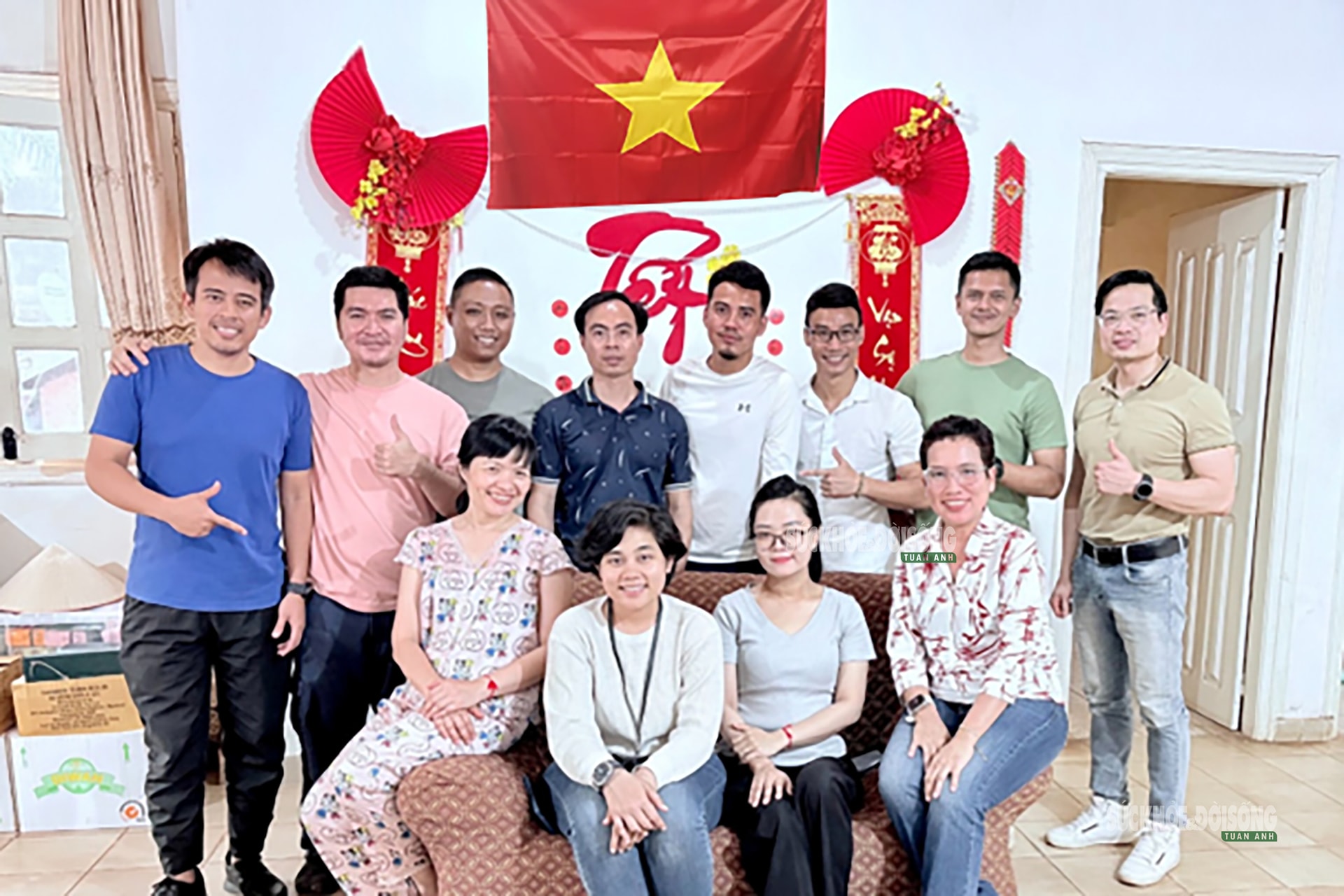 Tết nơi nắng gió Trung Phi- Ảnh 1. Tết nơi nắng gió Trung Phi- Ảnh 1.