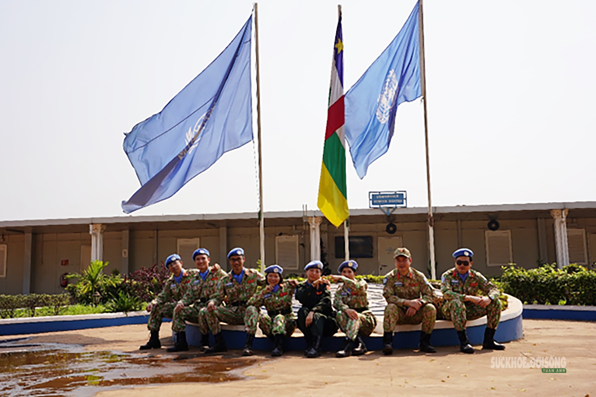 Tết nơi nắng gió Trung Phi- Ảnh 3. Tết nơi nắng gió Trung Phi- Ảnh 3.