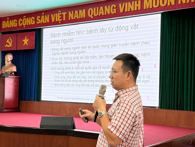 TPHCM tập huấn hướng dẫn chẩn đoán, điều trị và phòng chống bệnh do virus Nipah- Ảnh 1.