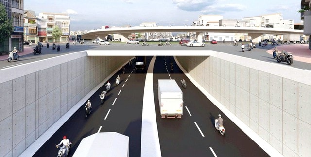 Lập rào chắn phục vụ thi công hầm chui trên Quốc lộ 13- Ảnh 10.