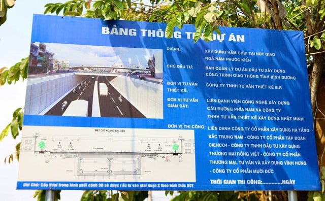 Lập rào chắn phục vụ thi công hầm chui trên Quốc lộ 13- Ảnh 8.