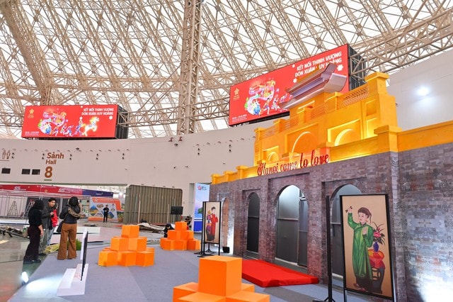 Hình ảnh mới nhất về Hội chợ Mùa Xuân 2026 trước ngày khai mạc- Ảnh 3. Hình ảnh mới nhất về Hội chợ Mùa Xuân 2026 trước ngày khai mạc- Ảnh 3.
