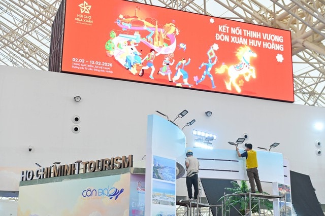 Hình ảnh mới nhất về Hội chợ Mùa Xuân 2026 trước ngày khai mạc- Ảnh 6. Hình ảnh mới nhất về Hội chợ Mùa Xuân 2026 trước ngày khai mạc- Ảnh 6.