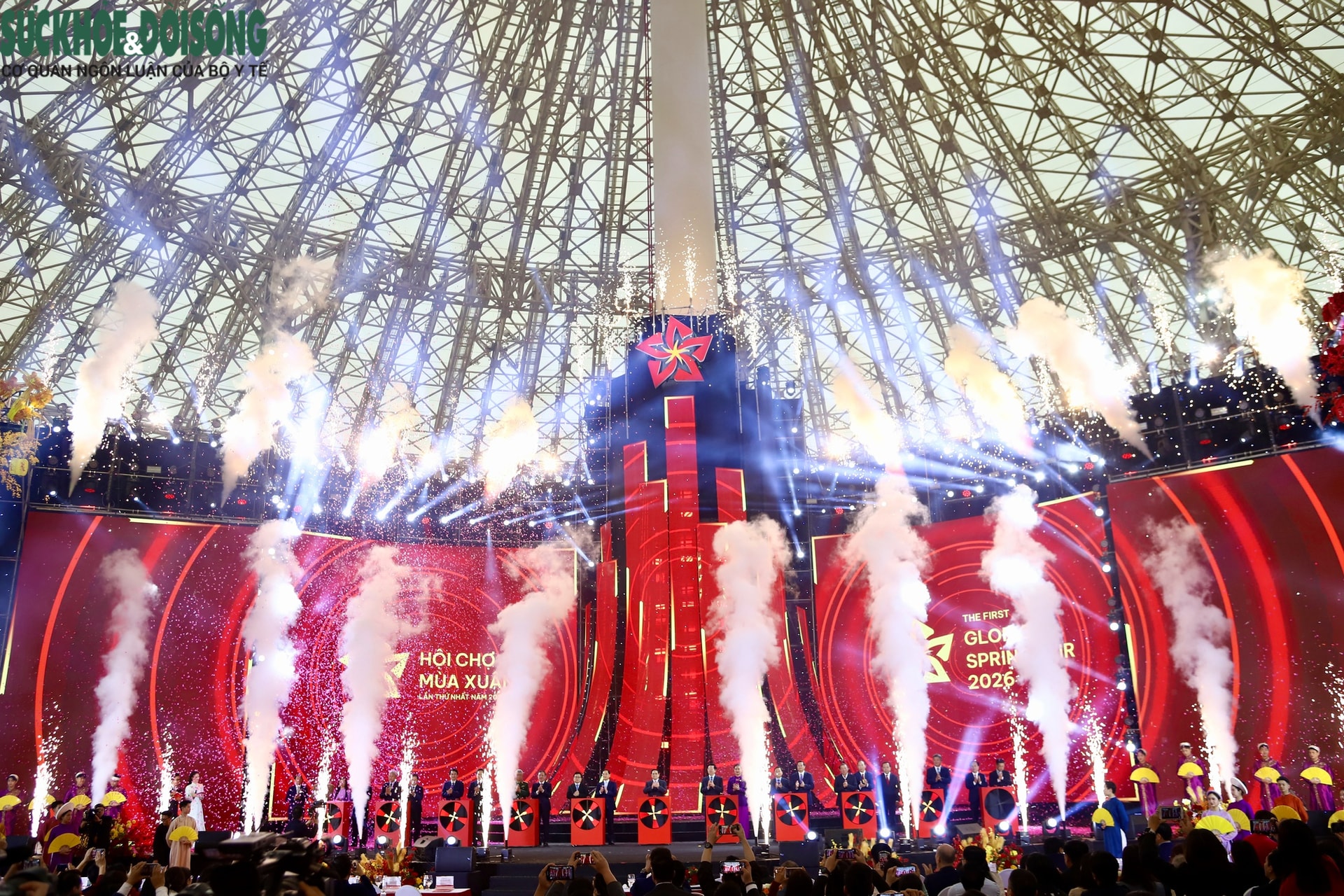 Hình ảnh ấn tượng Lễ khai mạc Hội chợ Mùa Xuân 2026- Ảnh 9. Hình ảnh ấn tượng Lễ khai mạc Hội chợ Mùa Xuân 2026- Ảnh 9.