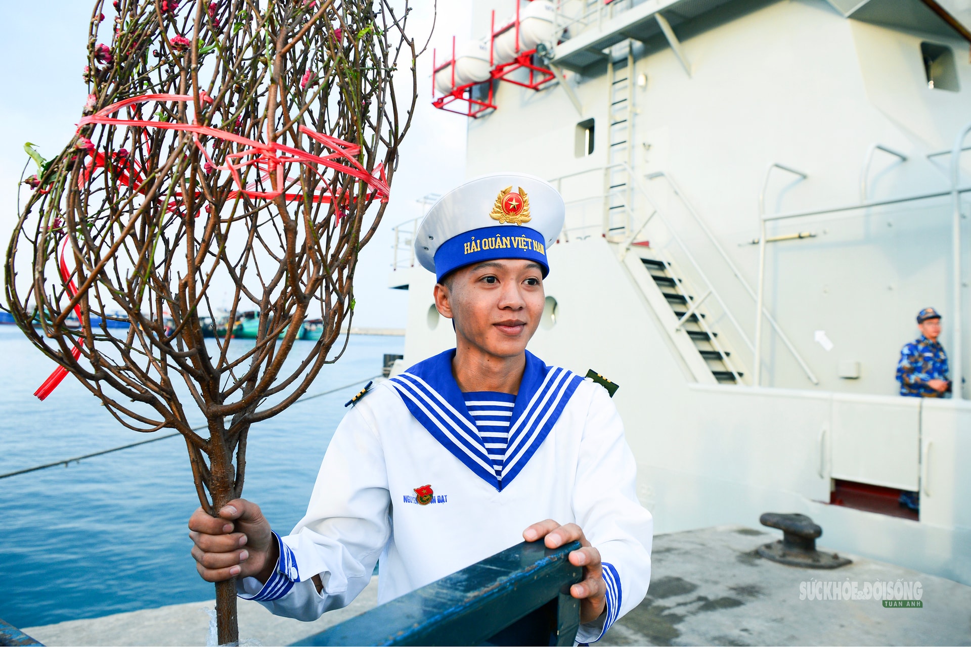 Tết nơi đầu sóng - ấm lòng người lính biển- Ảnh 8. Tết nơi đầu sóng - ấm lòng người lính biển- Ảnh 8.
