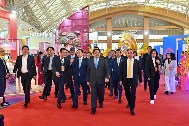 Thủ tướng Phạm Minh Chính dự Lễ khai mạc Hội chợ Mùa Xuân 2026- Ảnh 2.