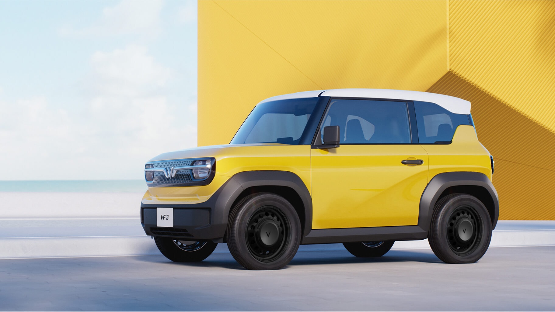 VinFast VF 3 có giá 302.000.000 vnđ với dòng Eco và 315.000.000 vnđ cho VF 3 Plus.