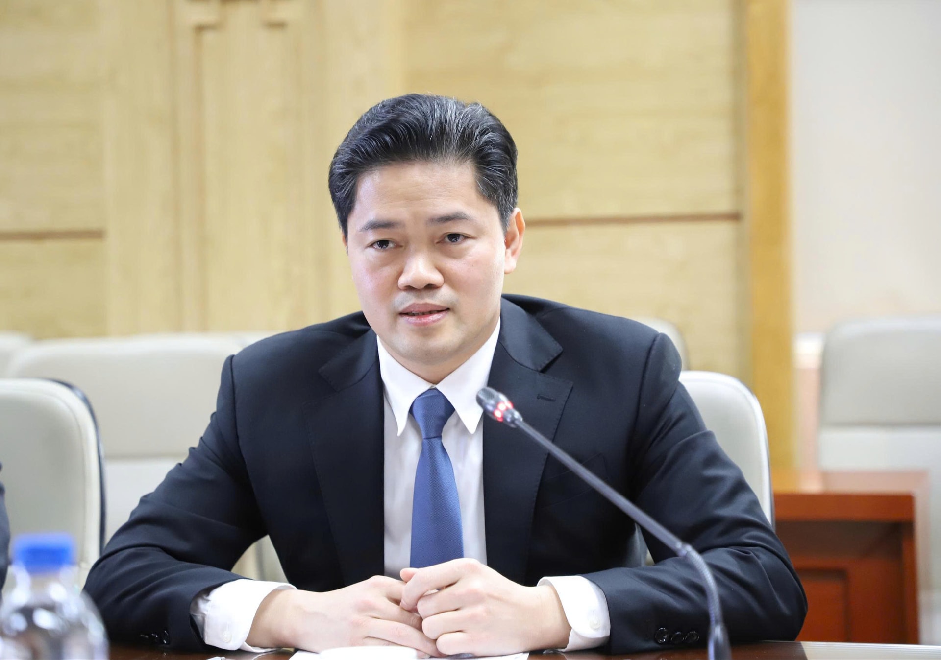 Thứ trưởng Thường trực Vũ Mạnh Hà tiếp Trưởng khu vực Tây Thái Bình Dương của Tổ chức Phòng, chống mù lòa Quốc tế- Ảnh 1. Thứ trưởng Thường trực Vũ Mạnh Hà tiếp Trưởng khu vực Tây Thái Bình Dương của Tổ chức Phòng, chống mù lòa Quốc tế- Ảnh 1.