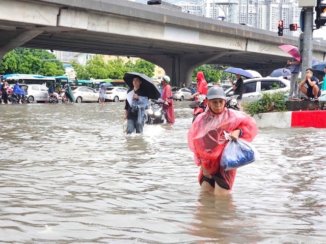 Bể ngầm giúp chống ngập cho Hà Nội thế nào?- Ảnh 1.