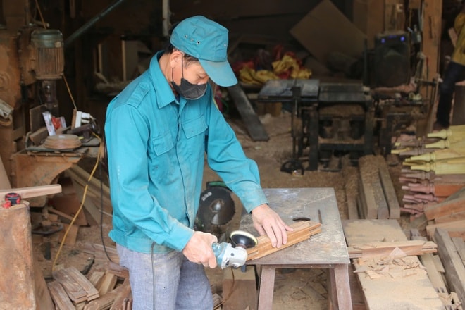 Làng nghề mộc 'chạy đua' những ngày cuối năm- Ảnh 14.