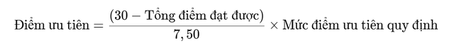 Cách tính điểm ưu tiên mới trong tuyển sinh đại học 2026- Ảnh 1.