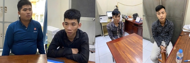 Cảnh sát hình sự 2 tỉnh phối hợp bắt giữ 4 thanh niên trộm cắp ở cửa hàng Điện Máy Xanh - Ảnh 1.
