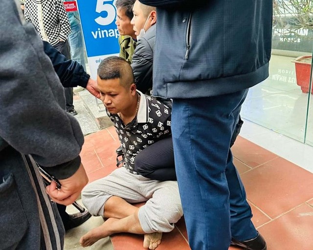 Bắt giữ nghi phạm cướp ngân hàng Agribank ở Lào Cai- Ảnh 1.