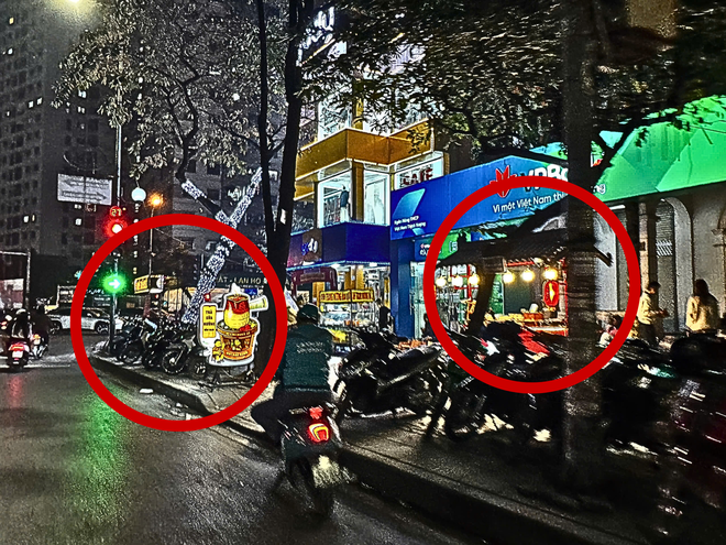 Sau khi Công an nhắc nhở, hàng quán tiếp tục bày bán trên vỉa hè ở phường Hoàng Liệt- Ảnh 3. Sau khi Công an nhắc nhở, hàng quán tiếp tục bày bán trên vỉa hè ở phường Hoàng Liệt- Ảnh 3.