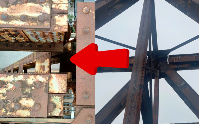 Phát hiện hư hỏng nghiêm trọng tại cầu Long Biên, phong tỏa chạy tàu để sửa chữa khẩn cấp- Ảnh 2.