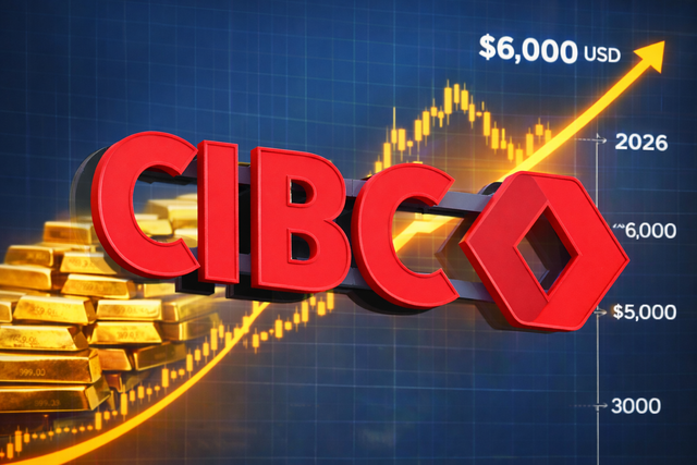 Ngân hàng CIBC lạc quan về khả năng giá vàng đạt 6.000 USD- Ảnh 1. Ngân hàng CIBC lạc quan về khả năng giá vàng đạt 6.000 USD- Ảnh 1.