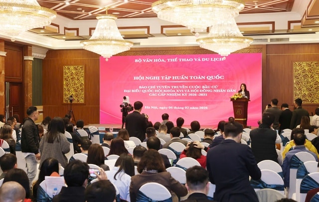 Hơn 1000 đại biểu dự tập huấn toàn quốc công tác tuyên truyền bầu cử ĐBQH khóa XVI, nhiệm kỳ 2026–2031- Ảnh 1.