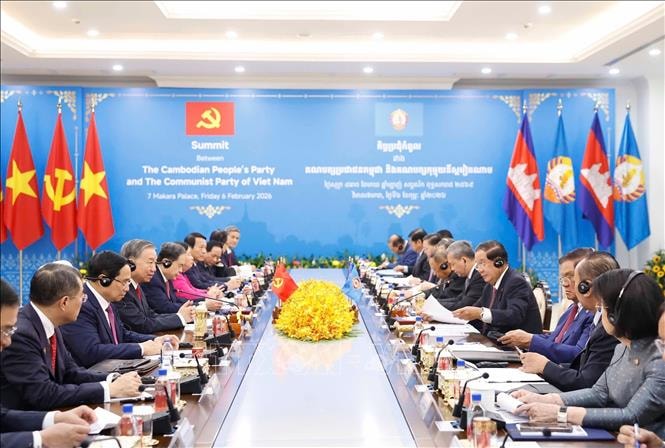 Tuyên bố chung giữa nước CHXHCN Việt Nam và Vương quốc Campuchia- Ảnh 3. Tuyên bố chung giữa nước CHXHCN Việt Nam và Vương quốc Campuchia- Ảnh 3.