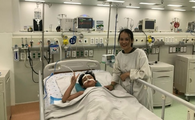 Cứu sống bé trai 7 tuổi đột ngột ngất xỉu, ngưng tim do viêm cơ tim tối cấp- Ảnh 2.