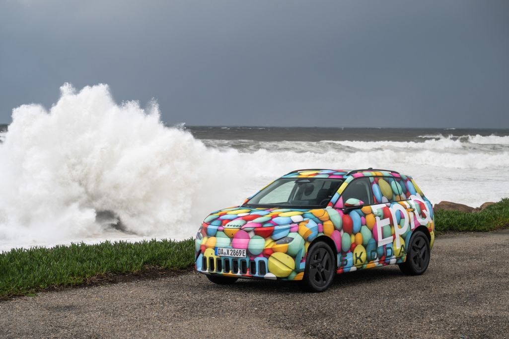 Xe điện Skoda Epiq chạy thử, có thể đi 430 km mỗi lần sạc - 2