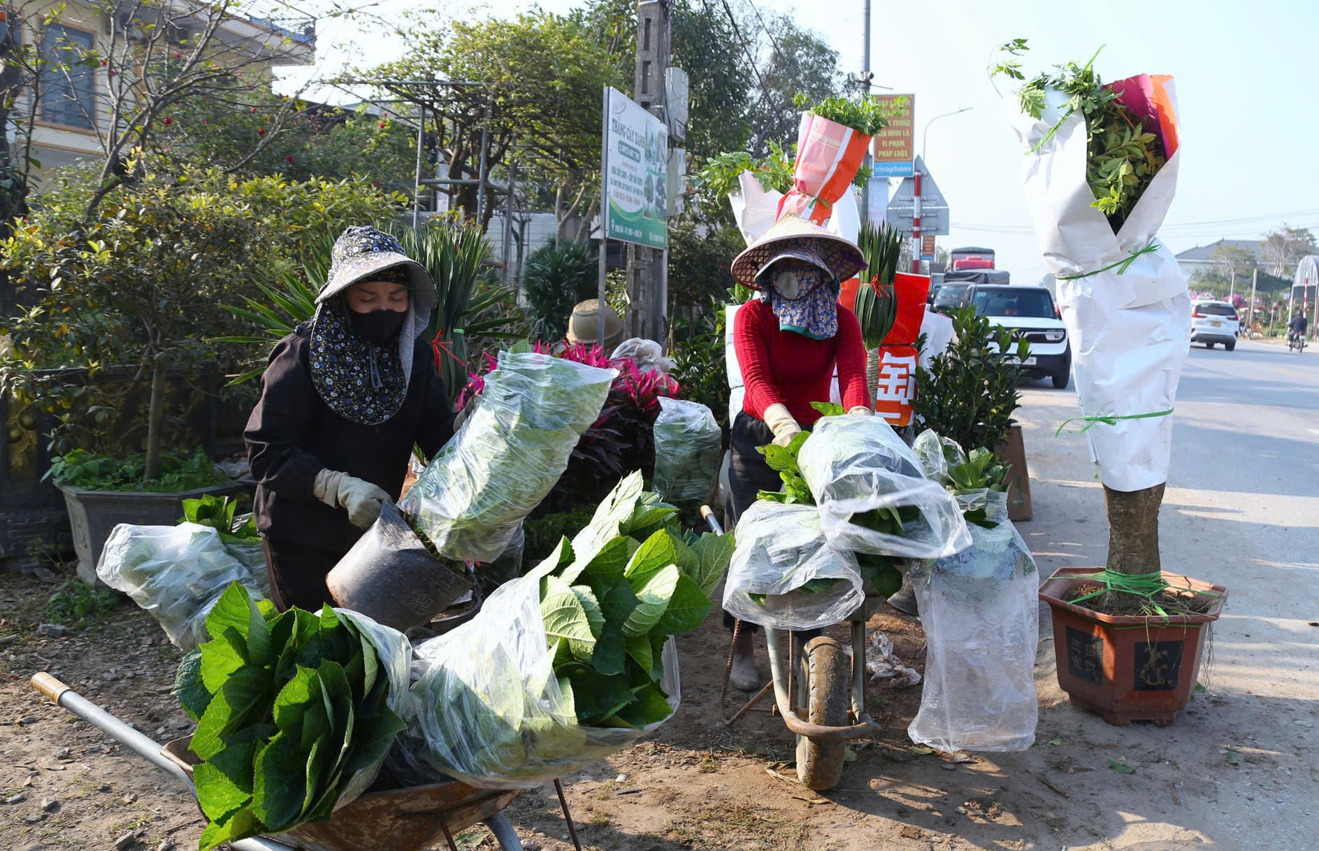 Tất tả mưu sinh ngày cận Tết- Ảnh 1. Tất tả mưu sinh ngày cận Tết- Ảnh 1.