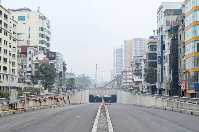 Từ 10/2, hầm chui Kim Đồng cho phép các phương tiện lưu thông- Ảnh 2.