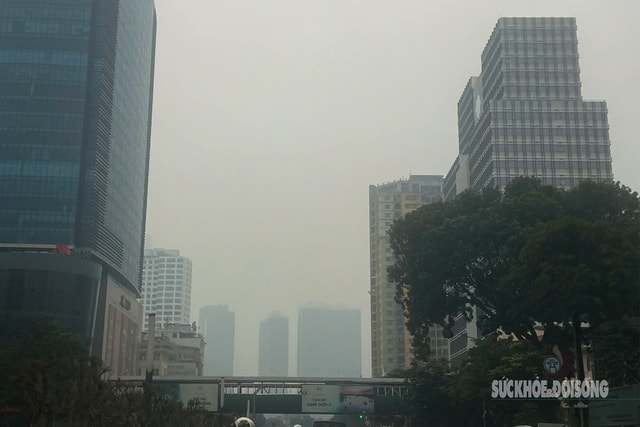 Nhiều tỉnh thành miền Bắc tái diễn ô nhiễm không khí- Ảnh 1. Nhiều tỉnh thành miền Bắc tái diễn ô nhiễm không khí- Ảnh 1.