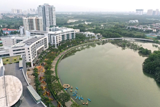 Chưa khai mạc, đường hoa Phú Mỹ Hưng đã hút khách- Ảnh 2.