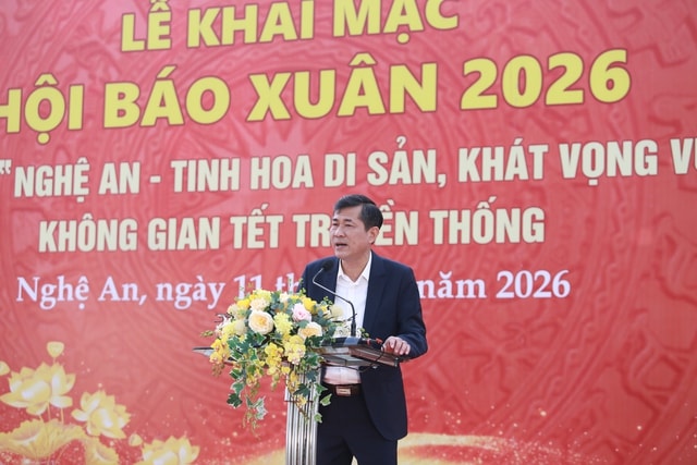 Nghệ An khai mạc Hội báo Xuân Bính Ngọ 2026: Báo chí đồng hành phát triển quê hương- Ảnh 4.