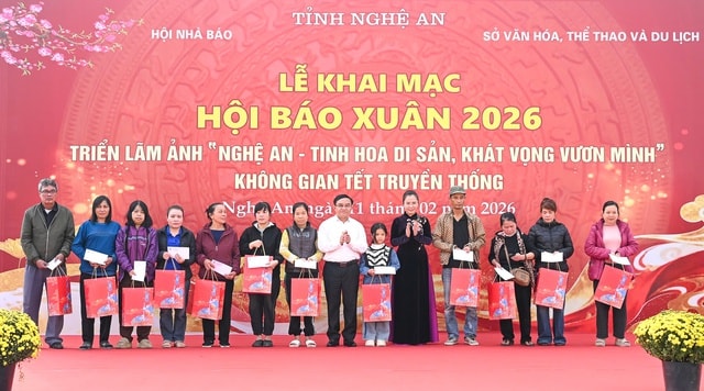 Nghệ An khai mạc Hội báo Xuân Bính Ngọ 2026: Báo chí đồng hành phát triển quê hương- Ảnh 6.