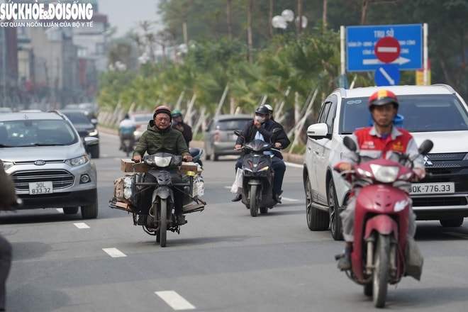 Giao thông thông thoáng ngày đầu thông xe đường Vành đai 2,5 và hầm chui Kim Đồng- Ảnh 4. Giao thông thông thoáng ngày đầu thông xe đường Vành đai 2,5 và hầm chui Kim Đồng- Ảnh 4.