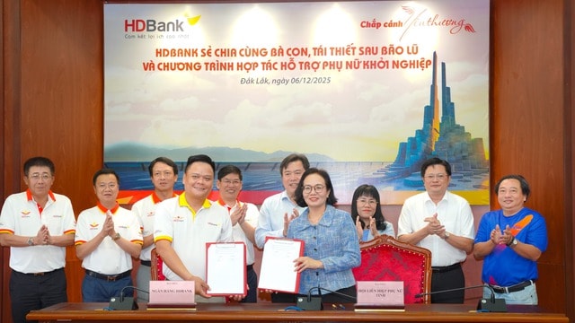 HDBank đẩy mạnh gói vay ưu đãi 12.000 tỷ đồng, đồng hành với người dân Đắk Lắk và Khánh Hoà, Gia Lai phục hồi sau lũ, an tâm đón Tết- Ảnh 1.