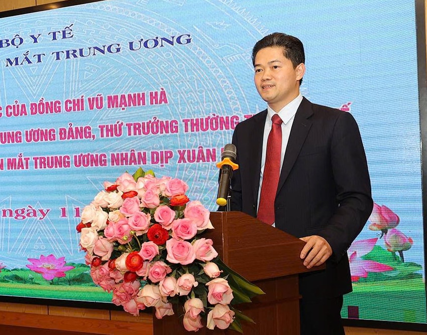 Thứ trưởng Thường trực Vũ Mạnh Hà thăm, chúc Tết, kiểm tra công tác khám chữa bệnh tại Bệnh viện Nhi và Mắt TW- Ảnh 10. Thứ trưởng Thường trực Vũ Mạnh Hà thăm, chúc Tết, kiểm tra công tác khám chữa bệnh tại Bệnh viện Nhi và Mắt TW- Ảnh 10.