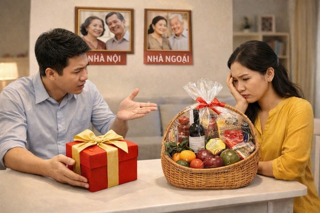 Biếu quà Tết nhà nội, nhà ngoại: Sao cho vẹn tình mà được nhẹ lòng?- Ảnh 2.