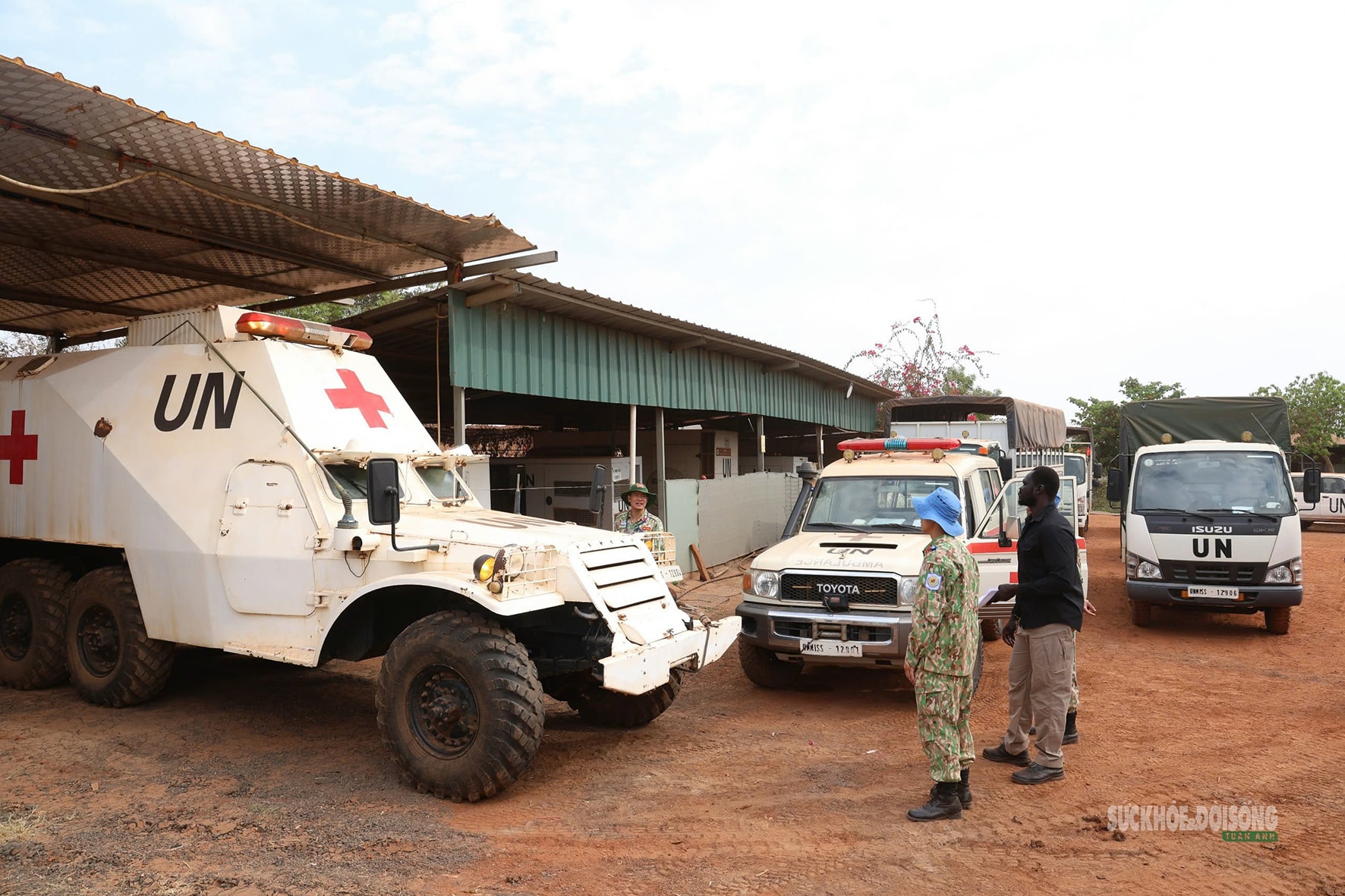 Bác sĩ của lực lượng gìn giữ hòa bình Việt Nam tại Sudan hoàn thành kiểm tra COE trước Tết 2026- Ảnh 4.