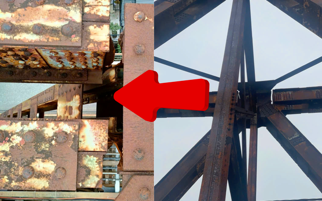 Sự cố tại cầu Long Biên: Bộ Xây dựng chỉ đạo rà soát tổng thể, tính phương án sửa chữa- Ảnh 2. Sự cố tại cầu Long Biên: Bộ Xây dựng chỉ đạo rà soát tổng thể, tính phương án sửa chữa- Ảnh 2.